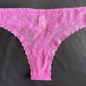 Victoria’s Secret lace / cheekies, boy shorts. Each panty NWT $10